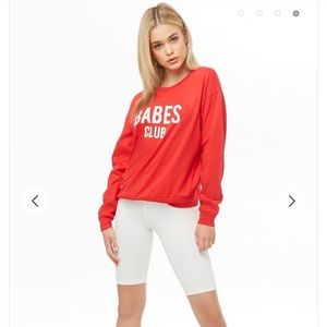 NWT! Forever 21 Long Sleeve Graphic Tee